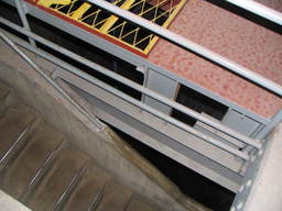 Zejście do szybu w obiekcie 717