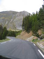 Zjazd z przełęczy Izoard