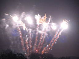 Fajerwerki nad Górą Myślęcińską