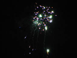 Fajerwerki nad Górą Myślęcińską
