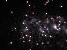 Fajerwerki nad Górą Myślęcińską