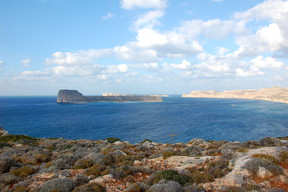 Plaża Balos na przylądku Gramvousa