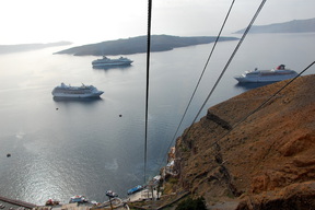 Kolejka linowa w Firze