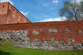 Zamek krzyżacki w Świeciu.
