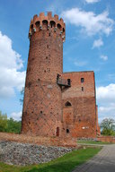 Zamek krzyżacki w Świeciu.