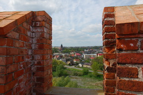 Zamek krzyżacki w Świeciu.