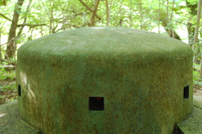 Punkt obserwacyjny w Forcie VIIa.