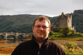Suchy przy zamku Eilean Donan